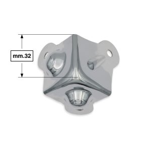 Angolo in ferro per profili in alluminio mm 25
