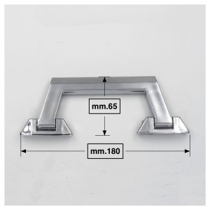 Maniglia ABS cromato