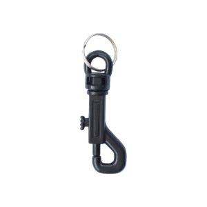 Moschettone porta chiavi disponibile con e senza anello