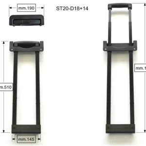 Trolley a 3 stadi