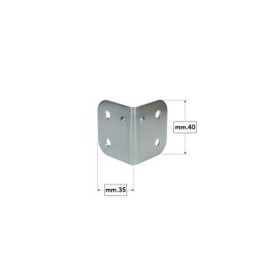 Alternative view of Piastrina per valigia in alluminio, flight case e baule