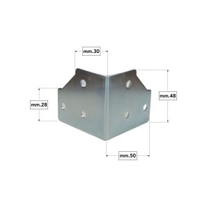 Alternative view of Piastrina per valigia in alluminio, flight case e baule