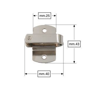 Alternative view of Attacco portabiti cm 4 per 1-2 pezzi di PA2 - PA8 - PA9