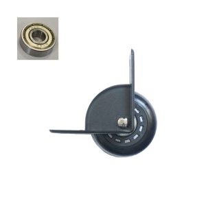 Alternative view of Ruota in PVC con cuscinetti a sfera ABEC 7